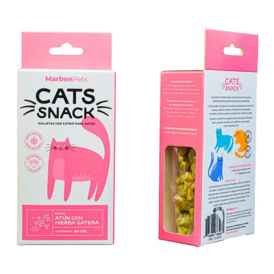 Galletas Gato Marbenpets Snack Atun y Hierba