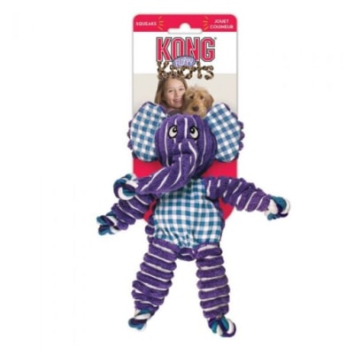 Juguete Perro Kong Floppy Knots - Elephant (SM / ML)