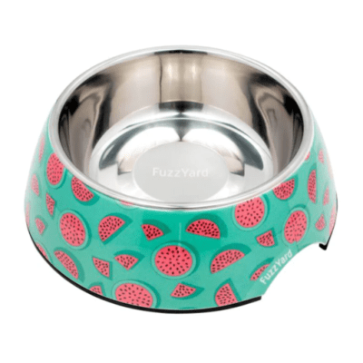 Plato Fuzzyard Dog Bowl Summer Punch1
