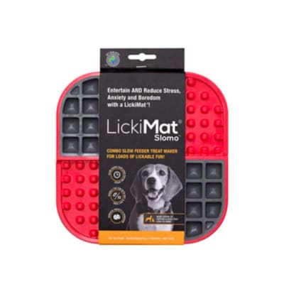 Lickimat Slomo Red Dog1