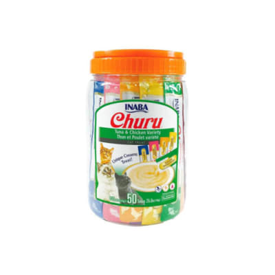 Snack Gato Churu Variedades Atun y Pollo