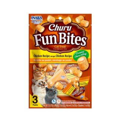 Snack Gato Churu Fun Bites Pollo1