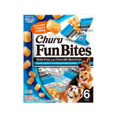 Snack Perro Churu Fun Bites Pollo y Queso