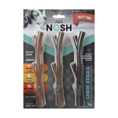 Juguete Perro Zeus Nosh Sticks Masticables 3 Sabores1