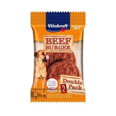 Snack Perro Vitakraft Beef Burguers (18gr)