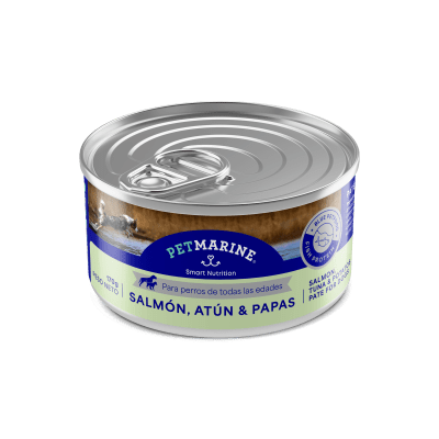 Alimento Humedo Perro Petmarine Salmon Atun Papa (170g)