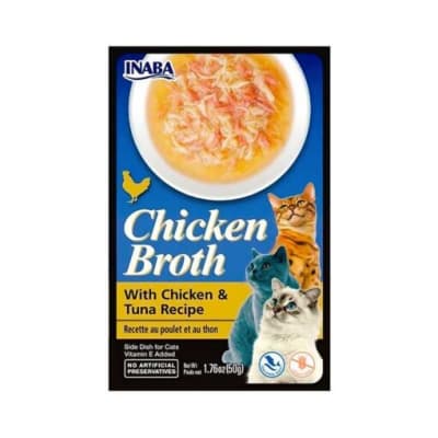 Snack Gato Churu Broth Chicken Tuna Recipe (50g)1