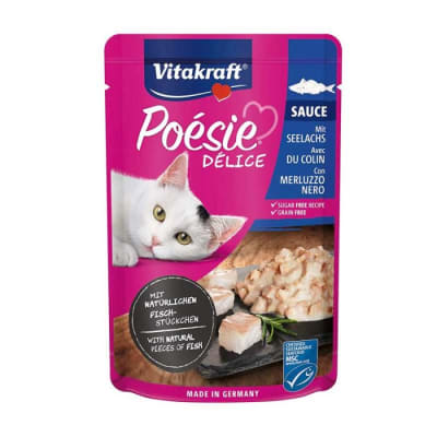 Alimento Humedo Gato Vitakraft Poesie Delice Pescado (85gr)
