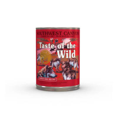 Alimento Humedo Perro Taste Of The Wild Southwest Canyon Jabali Lata