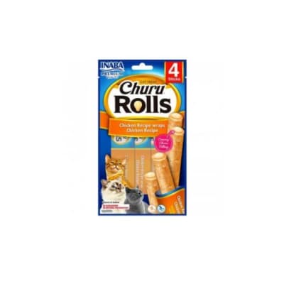 Snack Gato Churu Rolls Chicken (4un)1