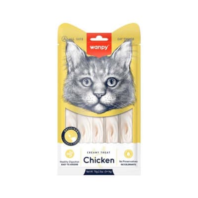 Wanpy Snack Creamy Cat Chicken1