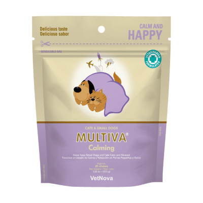 Snacks Multiva Calming Gatos y Perros Pequeños