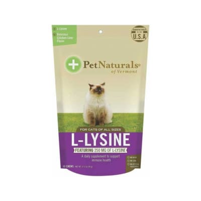 Snacks Pet Naturals L-Lysine Gatos1