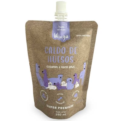 Alimento Humedo Perro Winga Caldo de Huesos (250ml)1