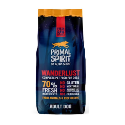 Alimento Perro Primal Spiritr Wanderlust (1kg / 12kg)
