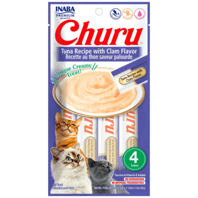Snack Gato Churu Atun con Almeja