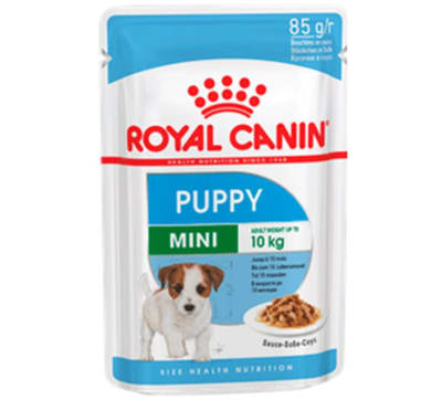 Alimento Humedo Perro Royal Canin Mini Puppy Pouch (85g)1