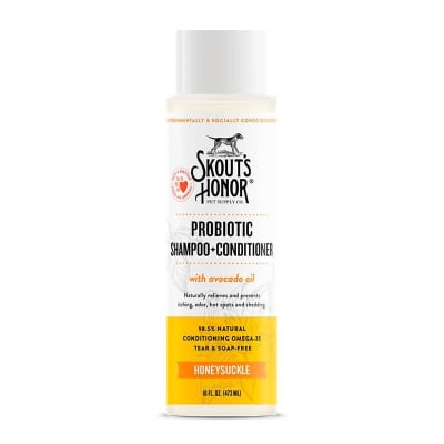 Skout Honor Shampoo y Acondicionador Probiotico Perro y Gato