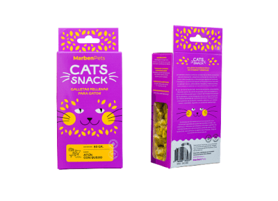 Galleta Gatos Marbenpets Snack Rellenas Atun y Queso