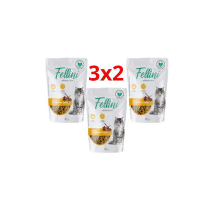 Pack 3x2 Pouch Fellini Cordero en Salsa