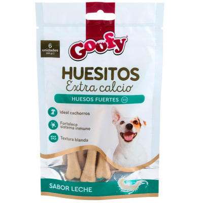 Snack Perro Goofy Huesitos Extra Calcio1