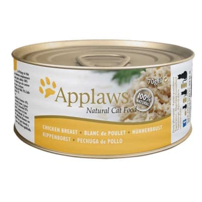 Alimento Humedo Gato Applaws Pechuga de Pollo Lata (70gr)1
