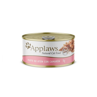 Aliimento Humedo Gato Applaws Filete Atun Camaron Lata (70gr)