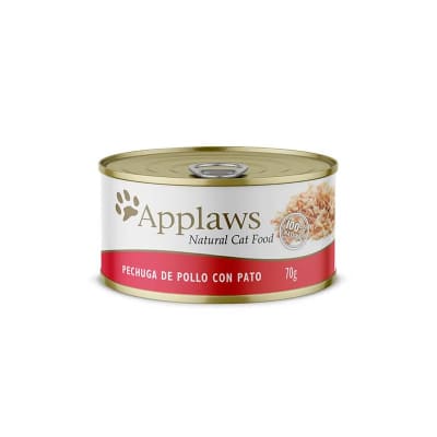 Alimento Humedo Gato Applaws Pechuga Pollo Pato Lata (70gr)1