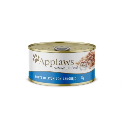 Alimento Humedo Gato Applaws Filete Atun Cangrejo Lata