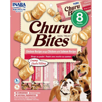 Snack Perro Churu Bites Dog Pollo Wraps Salmon