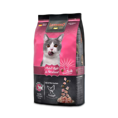 Alimento Gato Leonardo Adult Light and Sterilised (1.8kg)