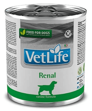Alimento Humedo Perro Vet Life WF Renal Lata1