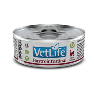 Alimento Humedo Gato Vet Life WF Gastrointestinal Lata1