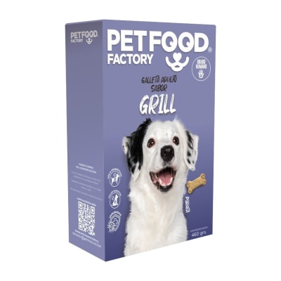 Snack Perro PF Factory Galleta Hueso Adulto Grill1