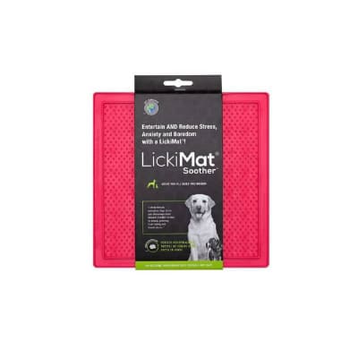 Lickimat Soother Pink for Dog