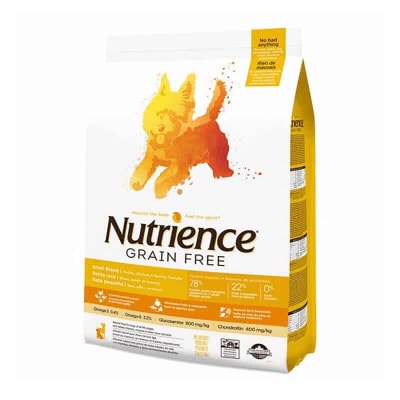 Nutrience Grain Free Small Bite Pollo Pavo y Arenque1