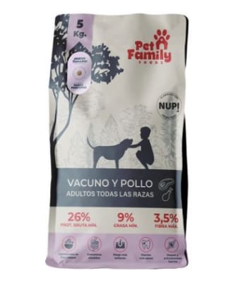 Petfamily Perro Adulto Carne y Pollo Razas Pequenas (5kg / 15kg)1