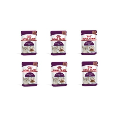 Pack 6x Royal Canin Cat Sensory Feel Pouch1