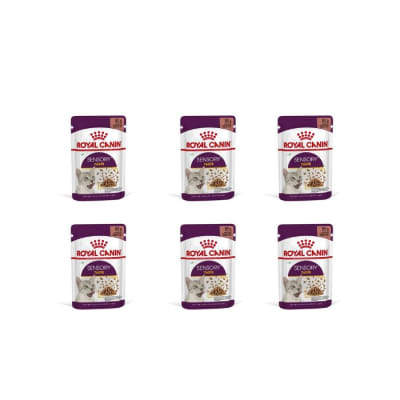 Pack 6x Royal Canin Cat Sensory Taste Pouch
