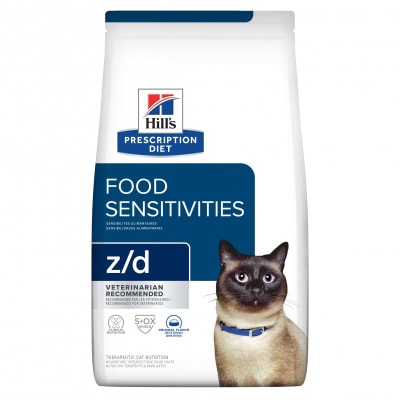 Hills Feline Skin and Food Sensitive Z/D1