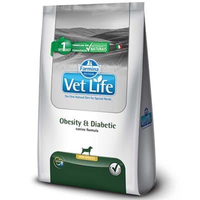 Vet Life Canine Obesity and Diabetic Mini 2 Kg