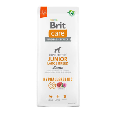 Brit Care Dog Hypoallergenic Junior Large Breed Lamb (12kg)