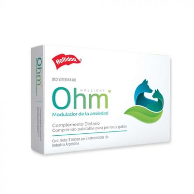 Hollyday OHM Modulador Ansiedad Perros y Gatos