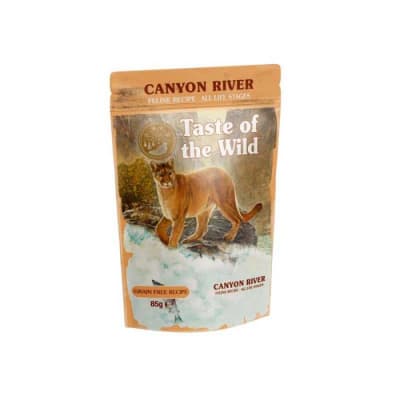 Taste Of The Wild Canyon River Pouch Gato (85gr)