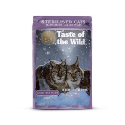 Taste Of The Wild Esterilizado Pate Pouch Gato (85gr)1