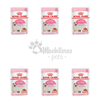 Pack 6x Royal Canin Cat Kitten Instinctive Pouch 85gr