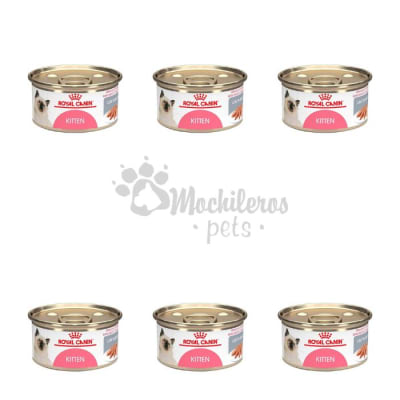 Pack 6x Royal Canin Cat Kitten Instinctive Lata 145g