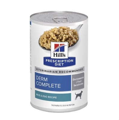 Hills Canine Derm Complete Lata 368gr1