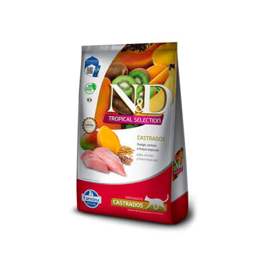 N&D Tropical Gato Adulto Castrado Pollo 1.5kg