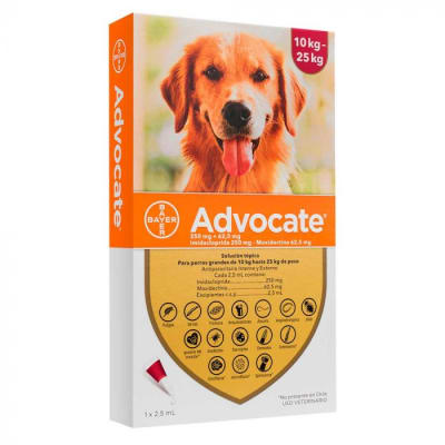 Advocate Pipeta Perro 10-25Kg